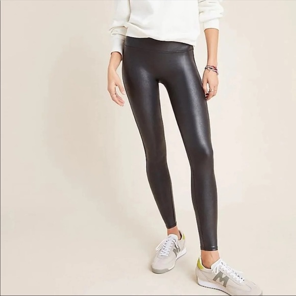 NWT Spanx Faux Leather Leggings - Picture 2 of 9